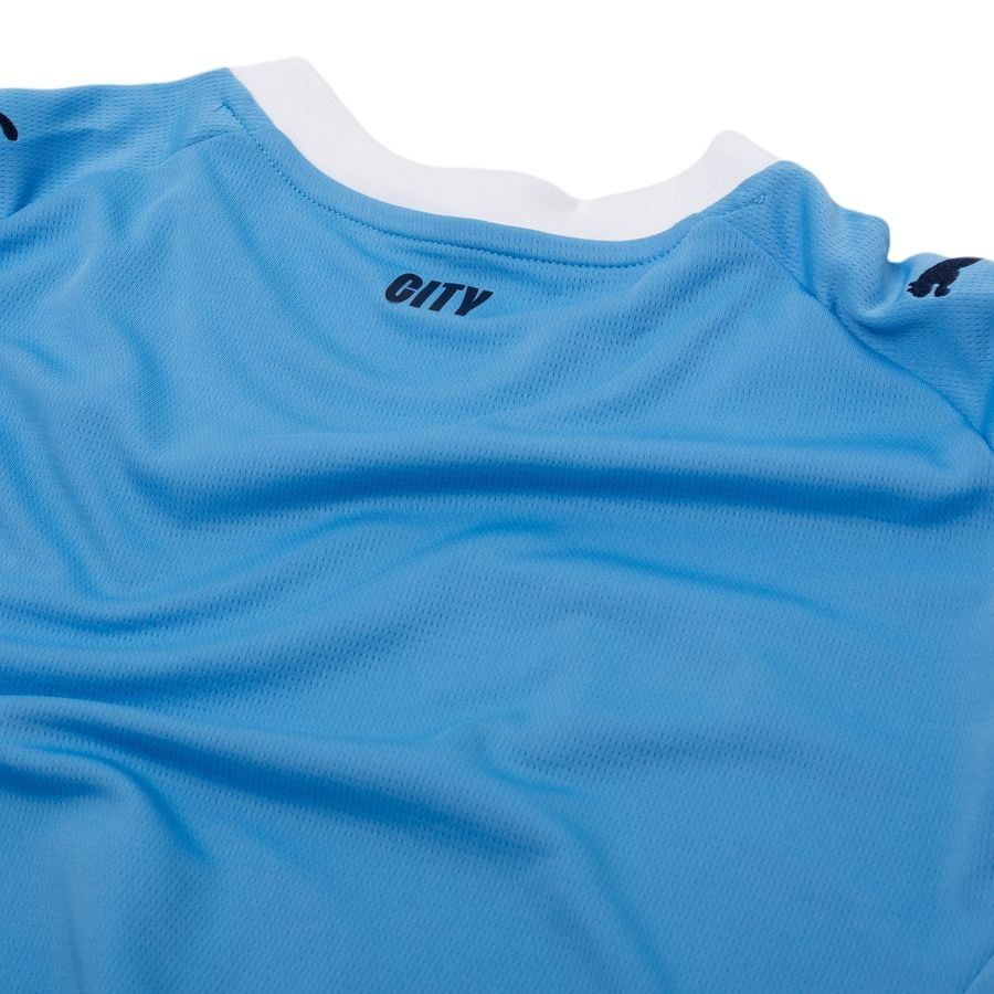 Manchester City Home Shirt 2025/26 Kids Long Sleeves-SoccerKits Hub | Buy Soccer Jerseys Online